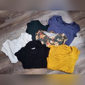 Lot of 6 maternity t-shirts